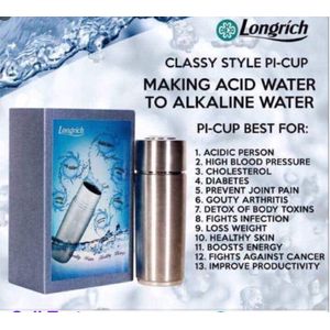 LONGRICH Alkaline PI Water Cup