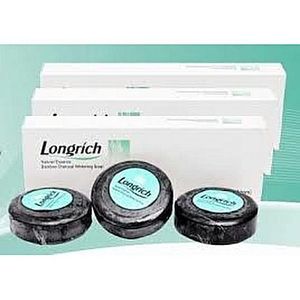 Longrich Natural Essence Bamboo Charcoal Soap - 3 Pks X 3 Bars Each