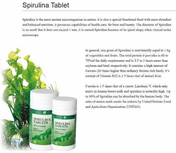 spirulina